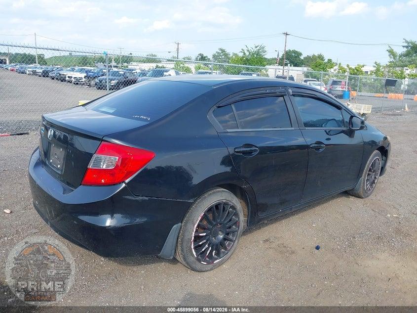 2012 HONDA CIVIC LX — фото 4