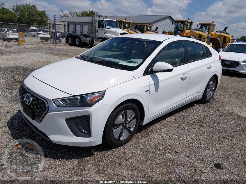 2020 HYUNDAI IONIQ HYBRID BLUE — фото 2