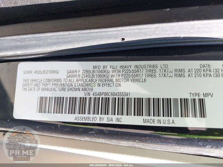 2008 SUBARU OUTBACK 3.0R L.L. BEAN EDITION — фото 9