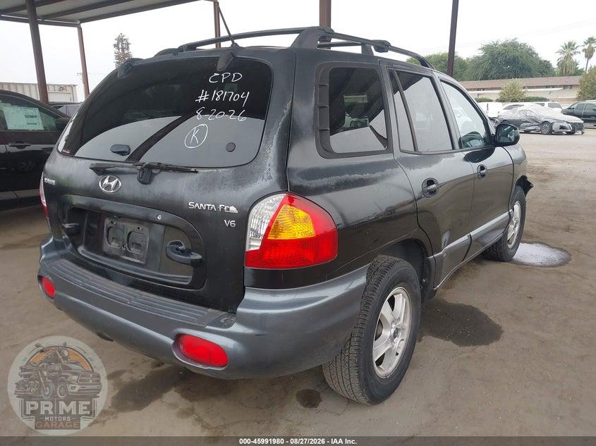 2004 HYUNDAI SANTA FE GLS — фото 4