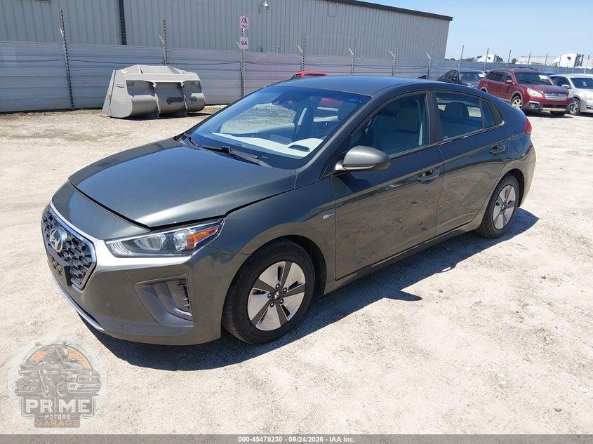 2020 HYUNDAI IONIQ HYBRID BLUE — фото 2