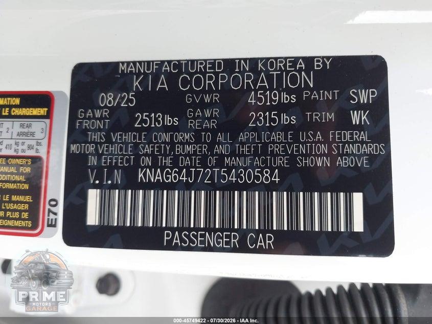 2026 KIA K5 GT-LINE AWD — фото 9