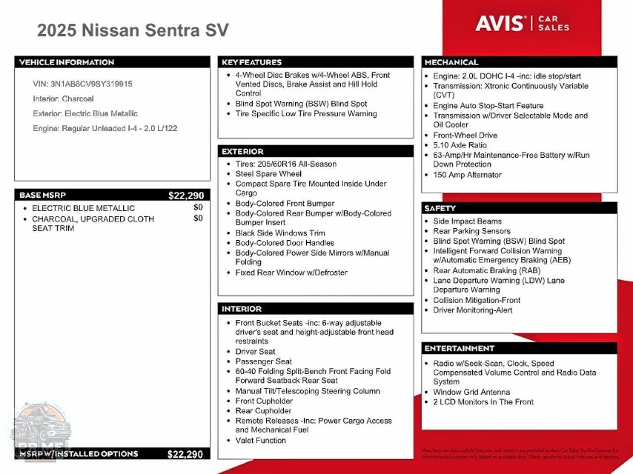 2025 NISSAN SENTRA — фото 12