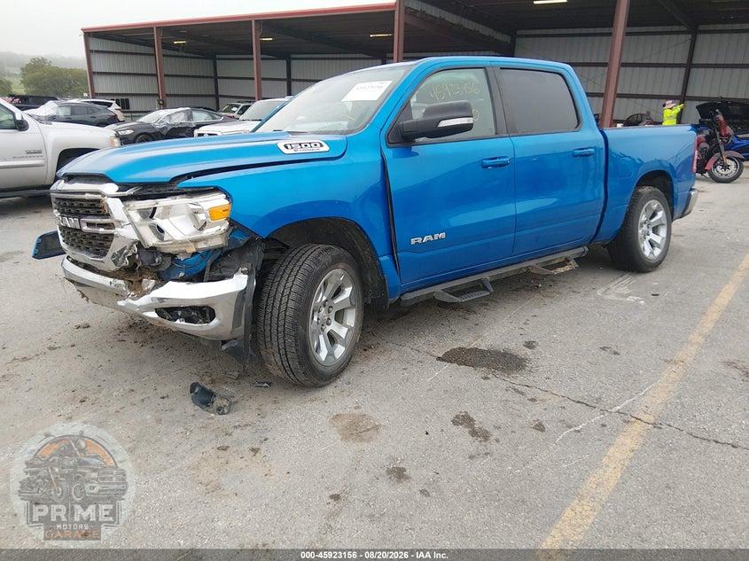 2022 RAM 1500 BIG HORN  4X4 5'7 BOX — фото 2