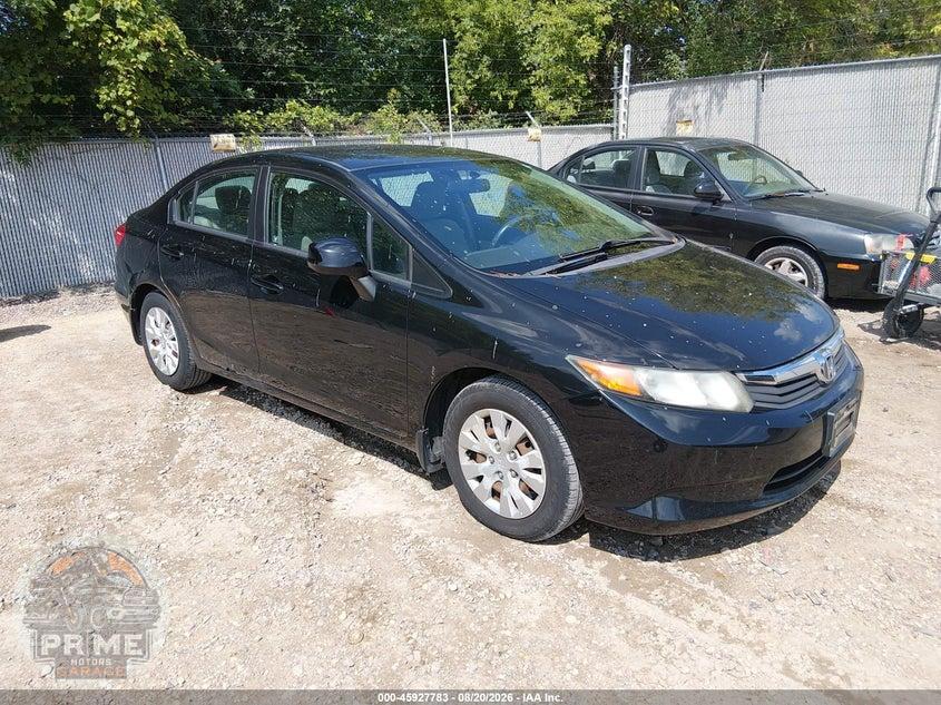 2012 HONDA CIVIC LX — фото 1