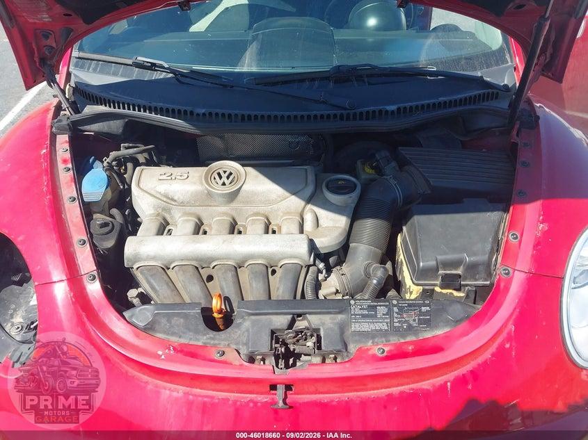 2006 VOLKSWAGEN NEW BEETLE 2.5 — фото 10