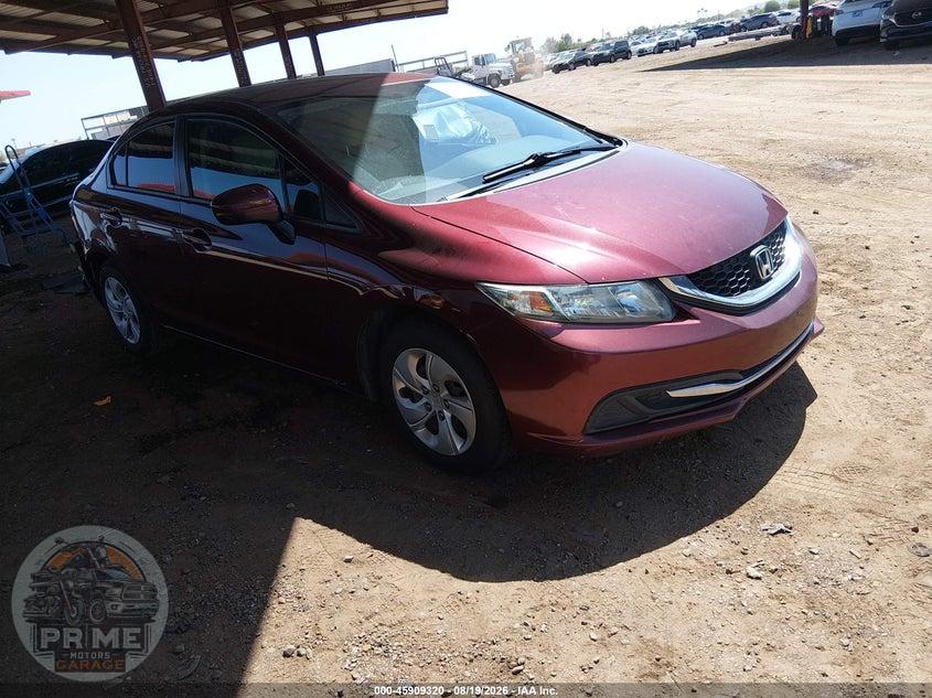 2015 HONDA CIVIC LX — фото 1