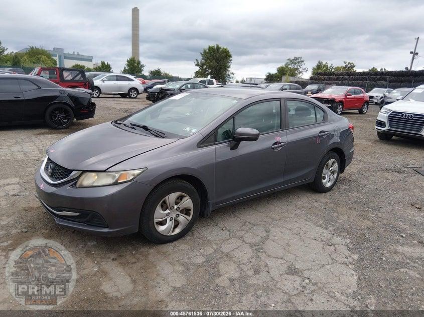 2014 HONDA CIVIC LX — фото 2