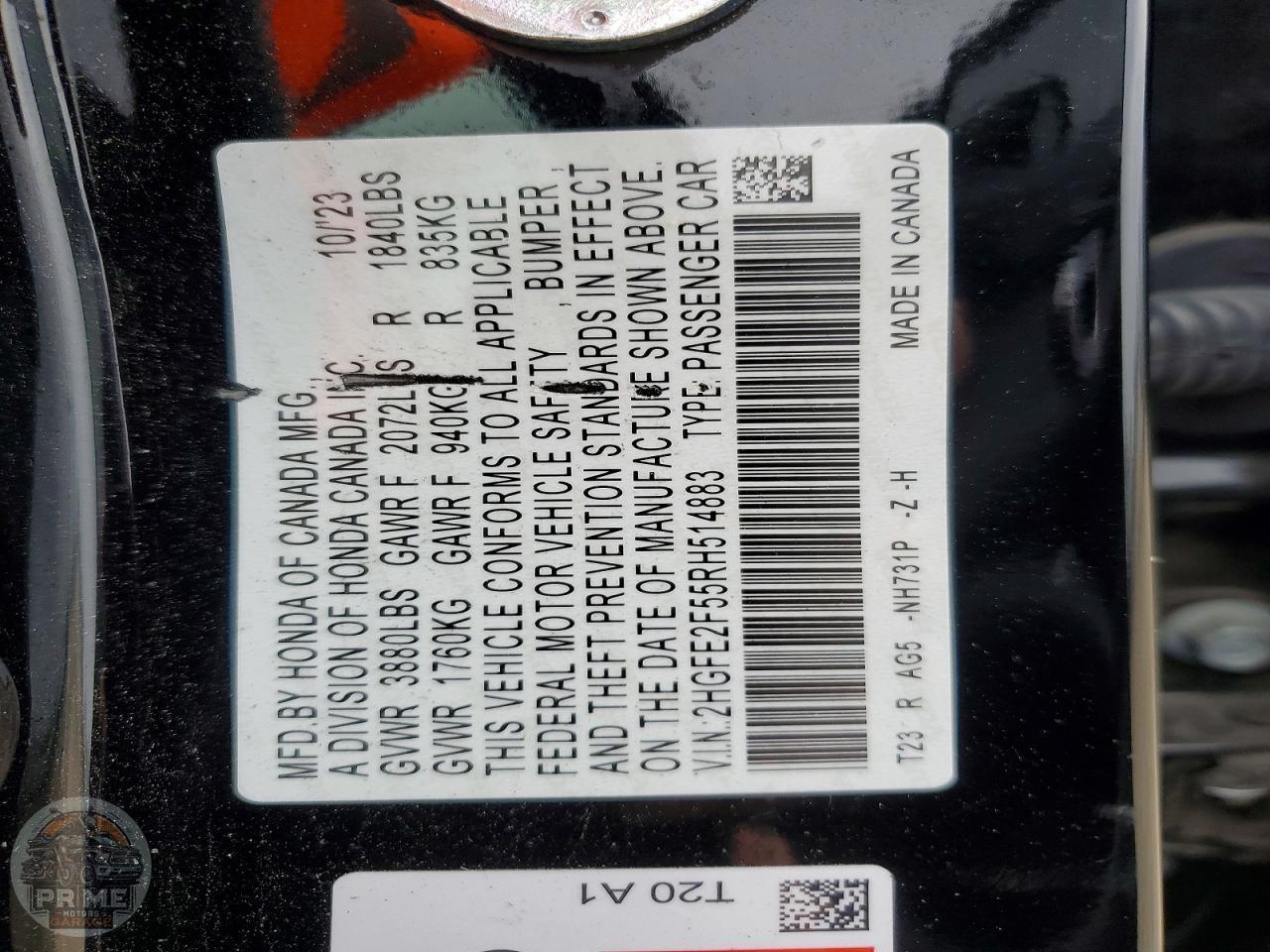 2024 HONDA CIVIC — фото 12