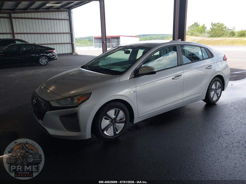2018 HYUNDAI IONIQ HYBRID BLUE — фото 2