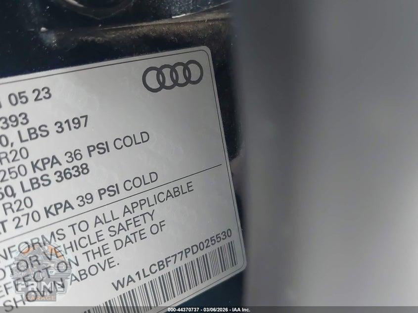 2023 AUDI Q7 PREMIUM PLUS 45 TFSI QUATTRO TIPTRONIC — фото 9