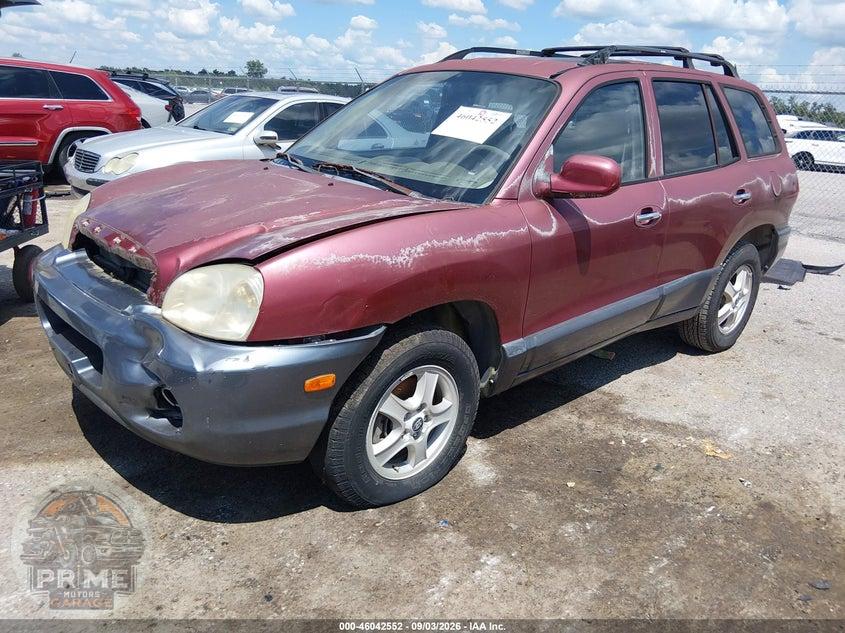 2004 HYUNDAI SANTA FE GLS/LX — фото 2