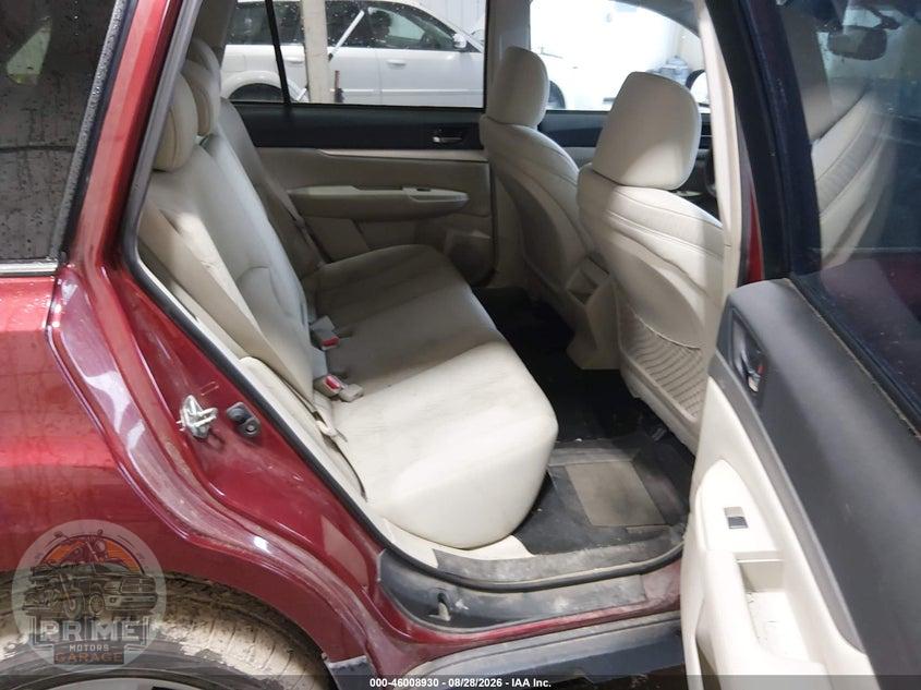 2011 SUBARU OUTBACK 2.5I PREMIUM — фото 8