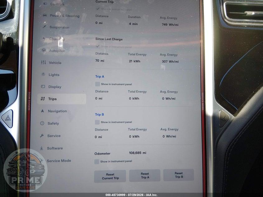 2015 TESLA MODEL S 70D/85D/P85D — фото 7