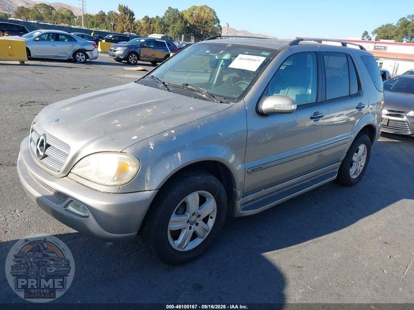 2005 MERCEDES-BENZ ML 500 4MATIC — фото 2