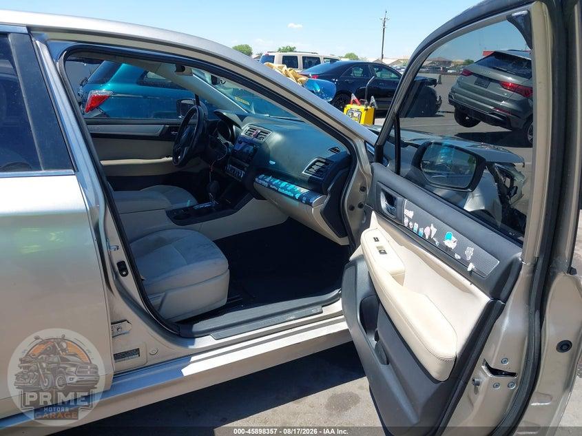 2016 SUBARU LEGACY 2.5I PREMIUM — фото 5