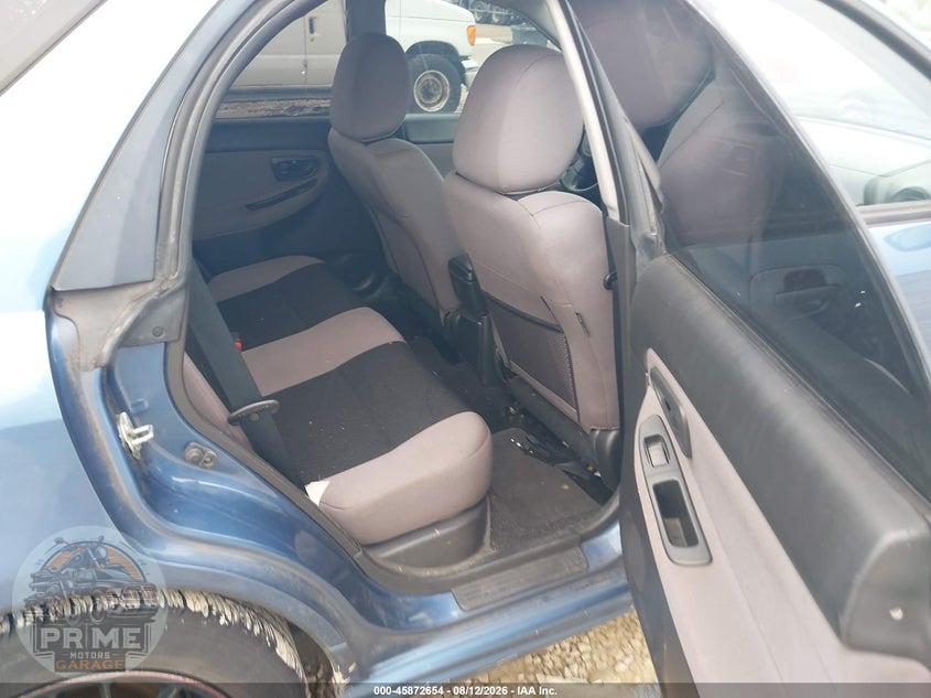 2007 SUBARU IMPREZA 2.5I — фото 8