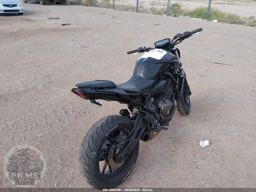 2019 YAMAHA MT07 — фото 3