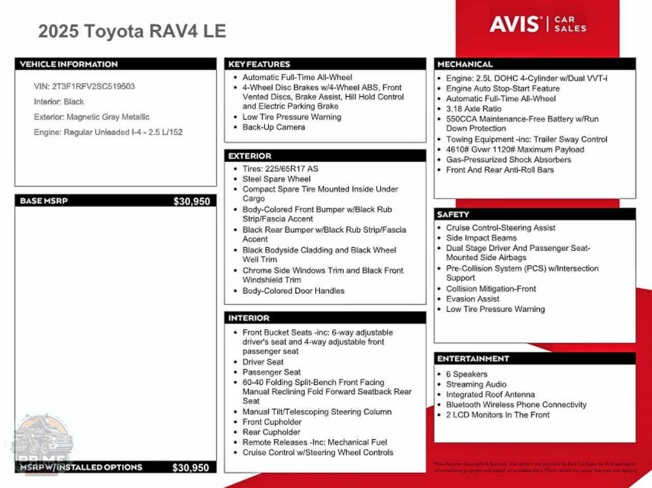 2025 TOYOTA RAV4 — фото 13