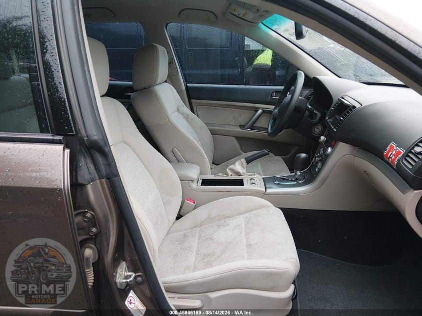 2009 SUBARU OUTBACK 2.5I — фото 5