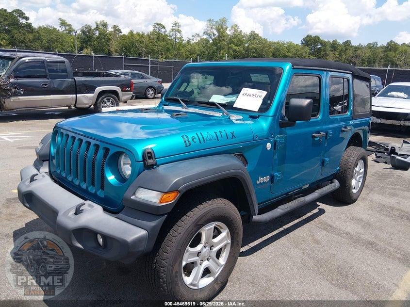 2020 JEEP WRANGLER UNLIMITED SPORT S 4X4 — фото 2