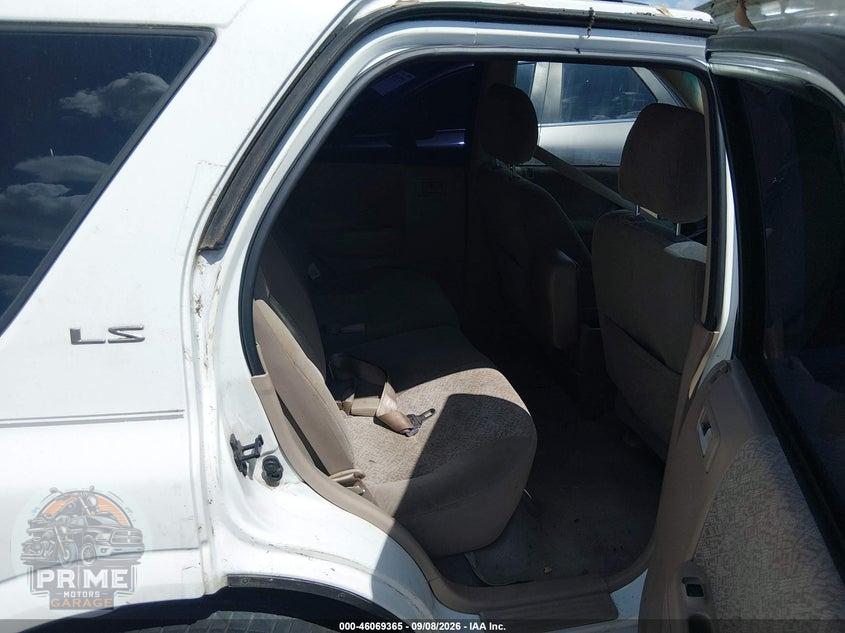 2001 ISUZU RODEO LS 3.2L V6/LSE 3.2L V6/S 3.2L V6 — фото 8