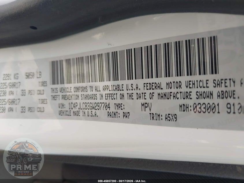 2016 JEEP CHEROKEE LATITUDE — фото 9