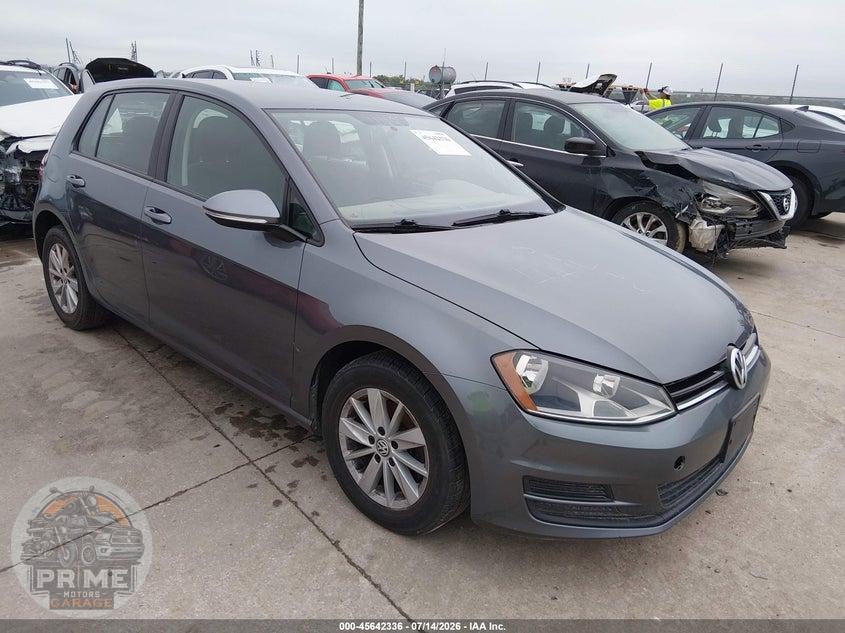 2016 VOLKSWAGEN GOLF TSI S 4-DOOR — фото 1