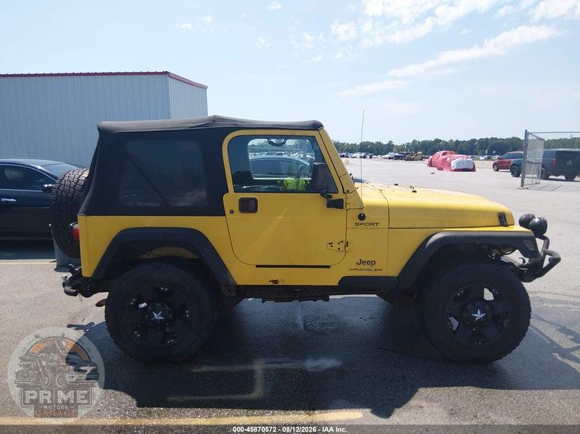 2004 JEEP WRANGLER SPORT — фото 13