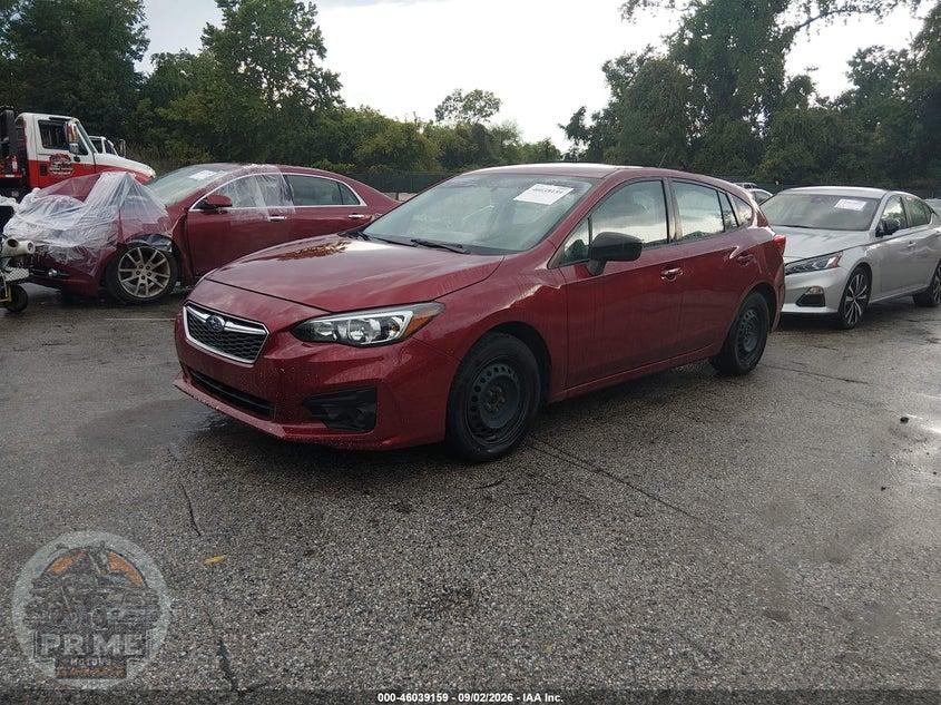 2017 SUBARU IMPREZA 2.0I — фото 2