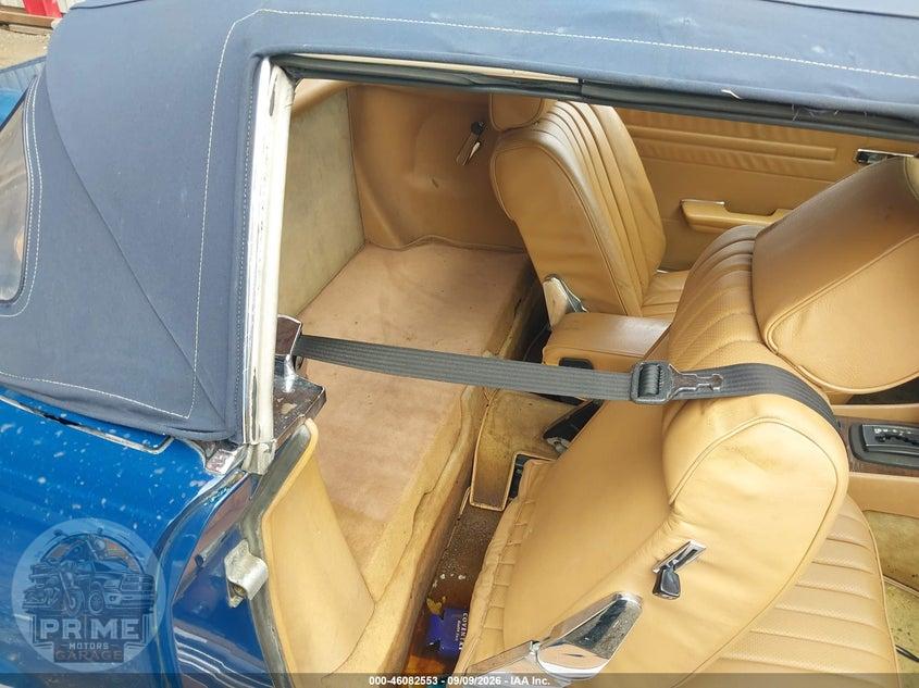 1983 MERCEDES-BENZ 380 SL — фото 8