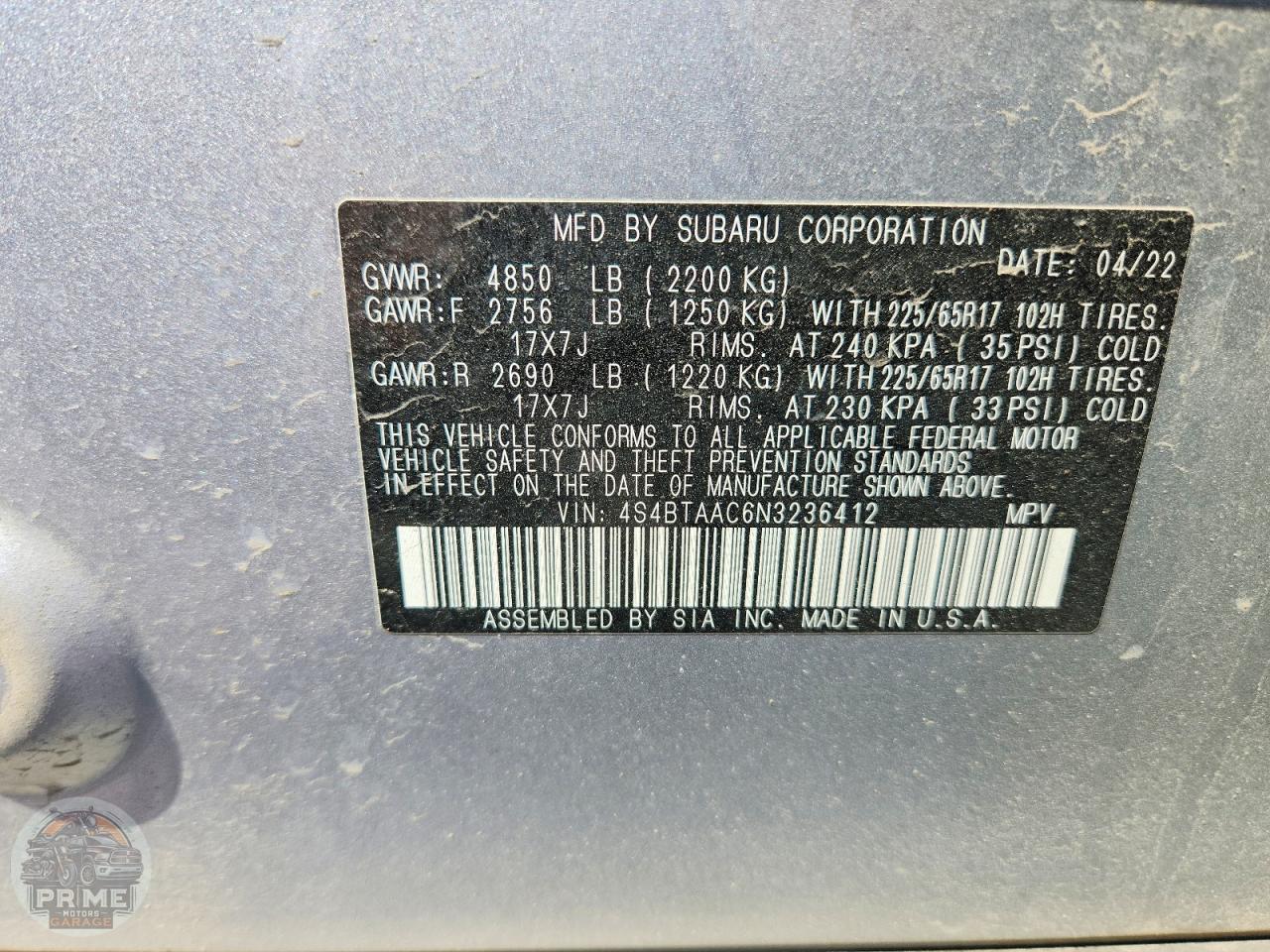 2022 SUBARU OUTBACK — фото 13