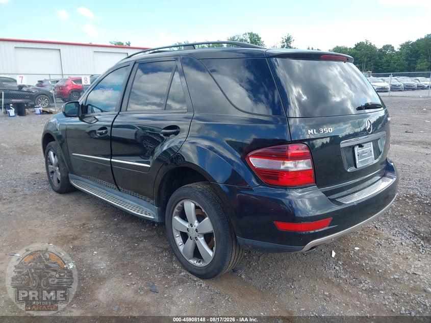 2009 MERCEDES-BENZ ML 350 4MATIC — фото 3