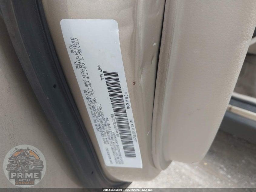 2008 SUBARU OUTBACK (NATL) I/LL BEAN W/NAV/LL BEAN W/NAV/VDC — фото 9