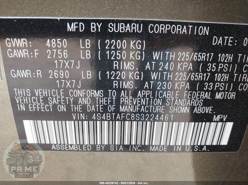 2025 SUBARU OUTBACK PREMIUM — фото 9