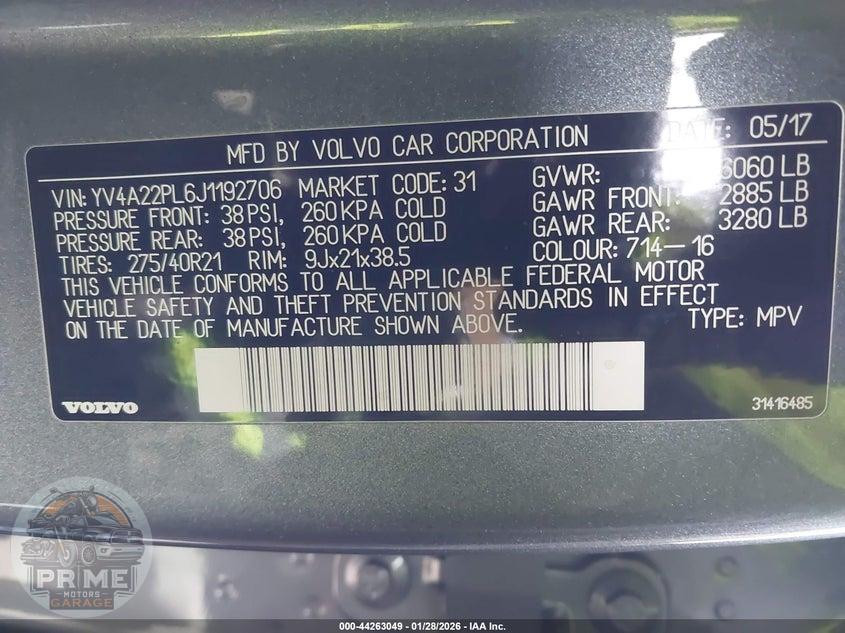 2018 VOLVO XC90 T6 INSCRIPTION — фото 9