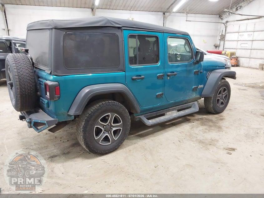 2020 JEEP WRANGLER UNLIMITED SPORT S 4X4 — фото 4