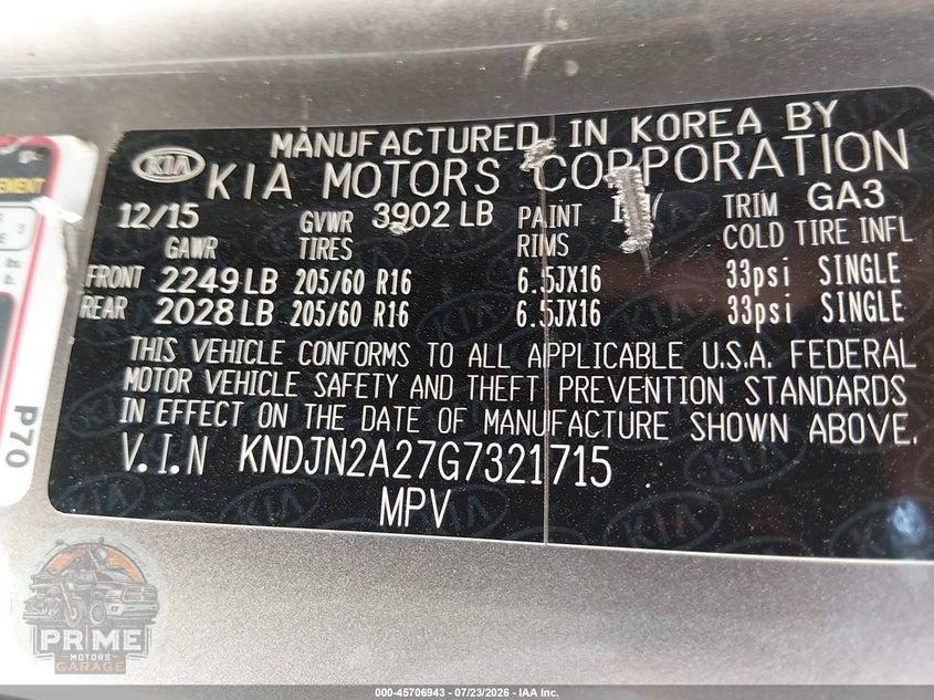 2016 KIA SOUL — фото 9