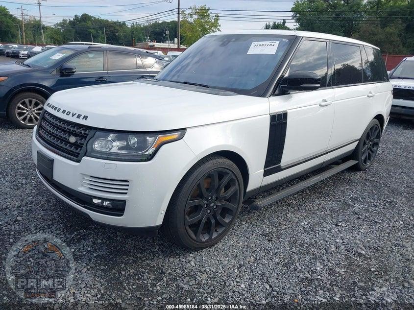 2017 LAND ROVER RANGE ROVER 5.0L V8 SUPERCHARGED — фото 2