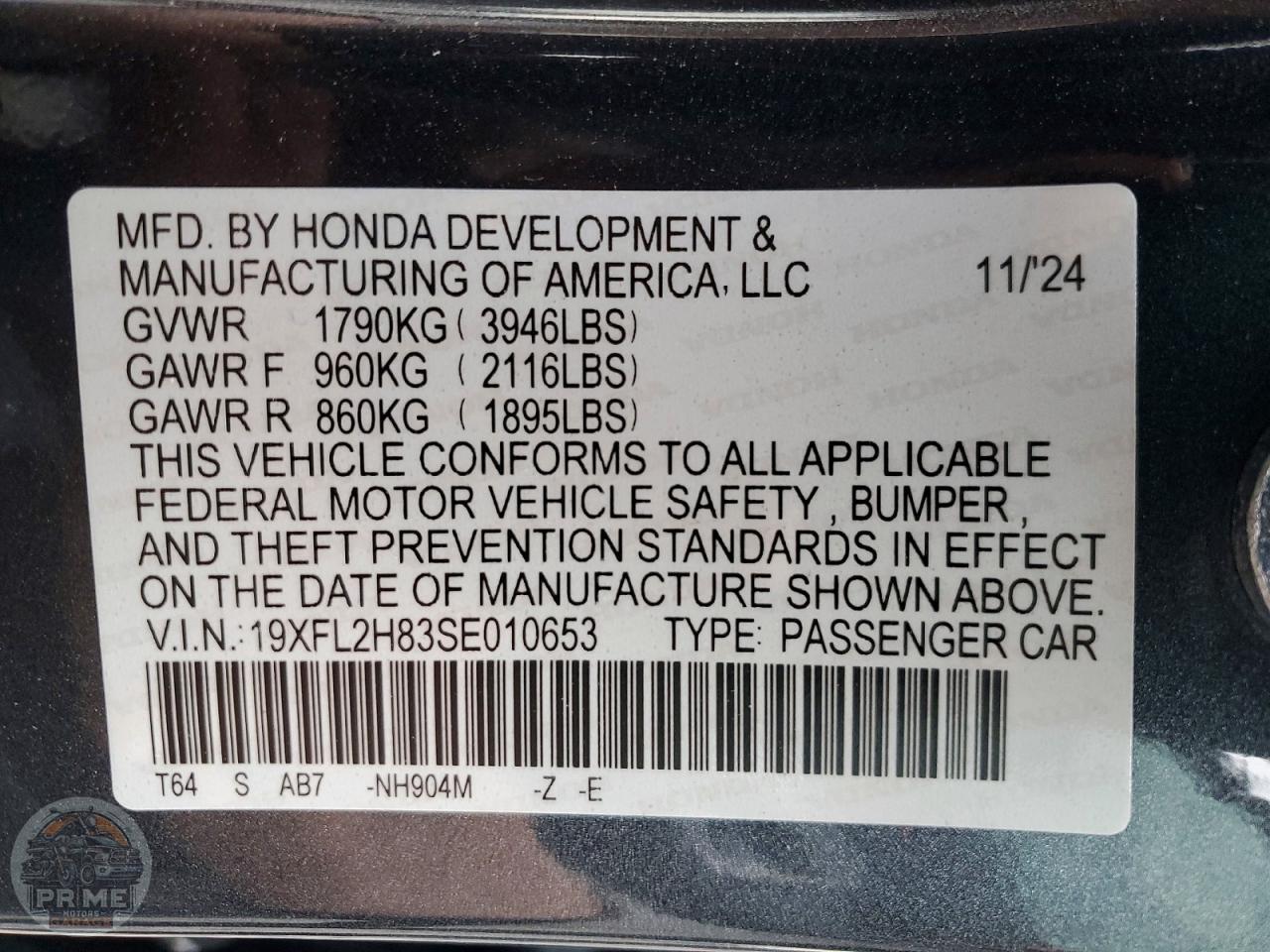 2025 HONDA CIVIC — фото 12