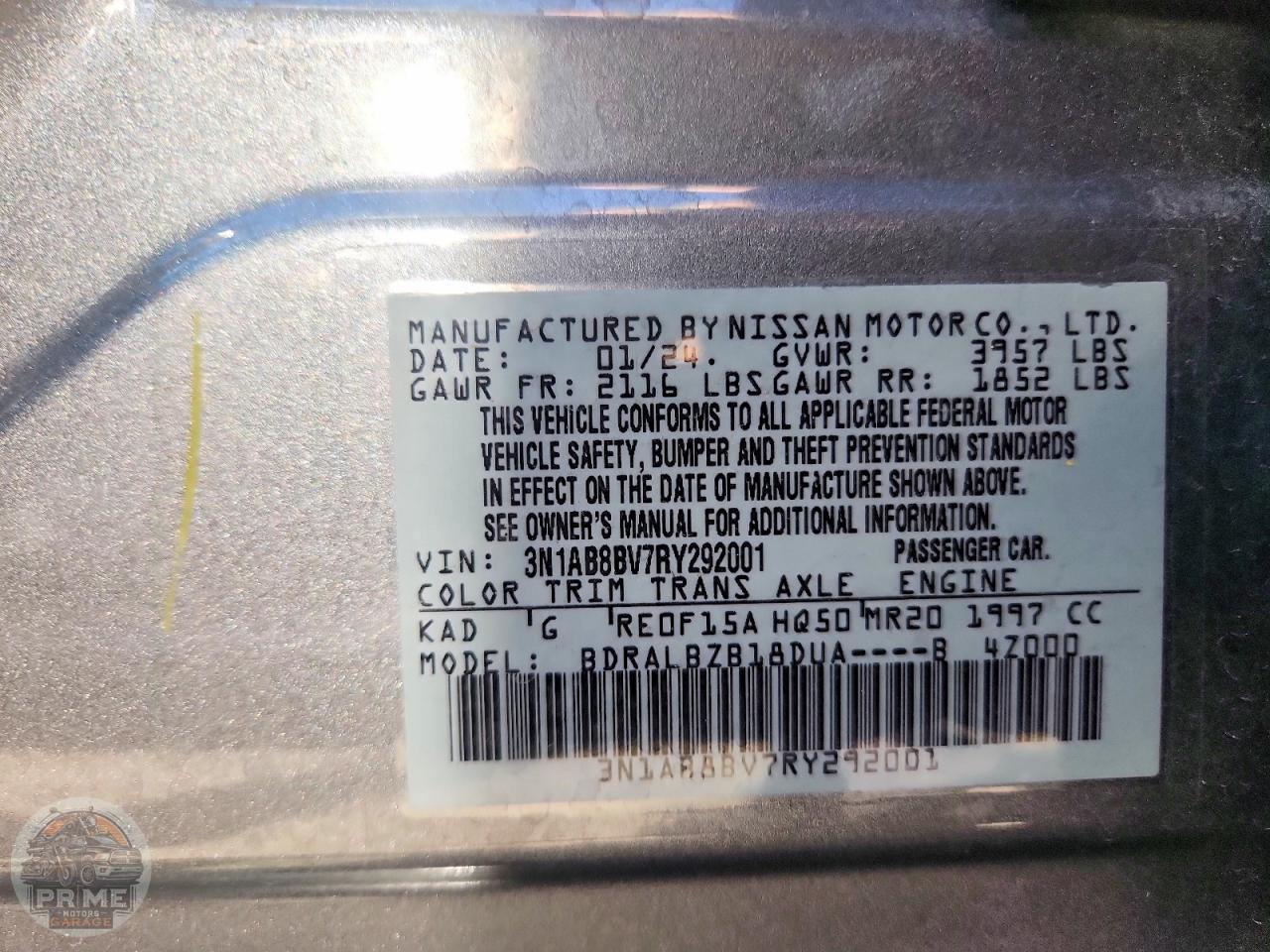2024 NISSAN SENTRA — фото 13