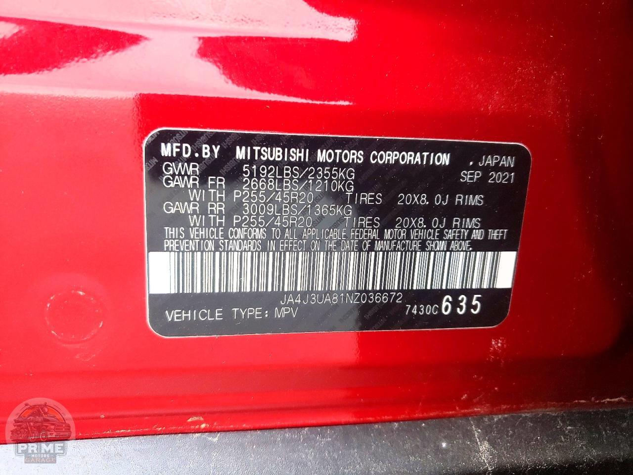 2022 MITSUBISHI OUTLANDER — фото 13