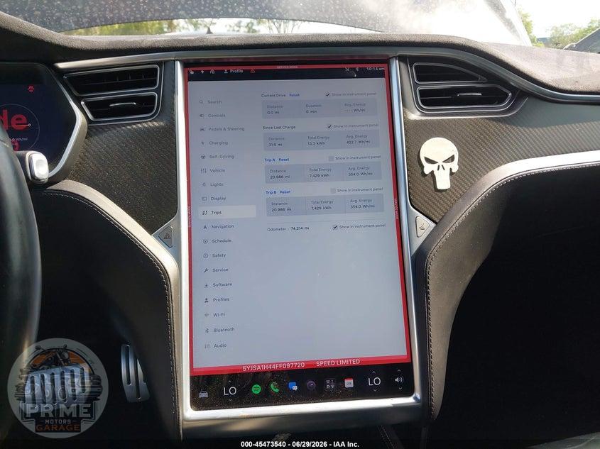 2015 TESLA MODEL S 85D/P85D — фото 18