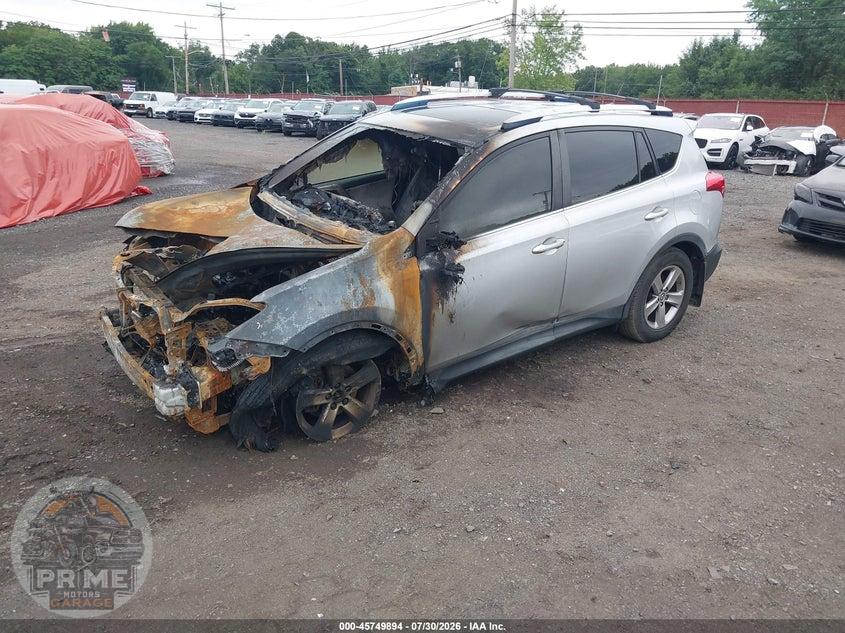 2015 TOYOTA RAV4 XLE — фото 2
