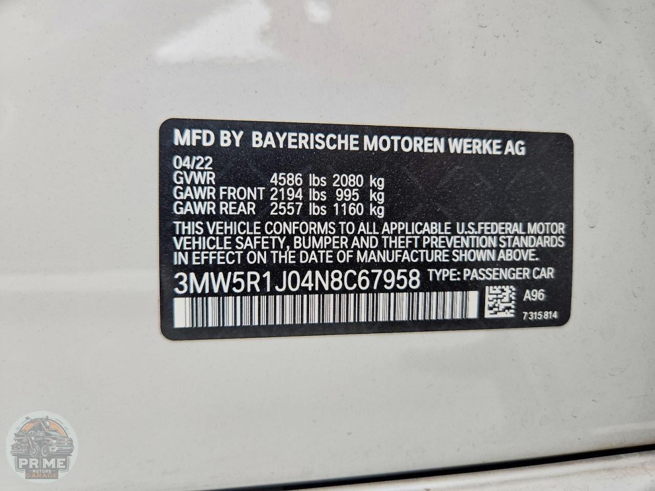 2022 BMW 3 SERIES — фото 13
