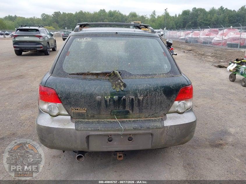 2004 SUBARU IMPREZA OUTBACK SPORT — фото 15