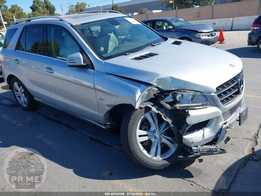 2012 MERCEDES-BENZ ML 350 4MATIC — фото 1