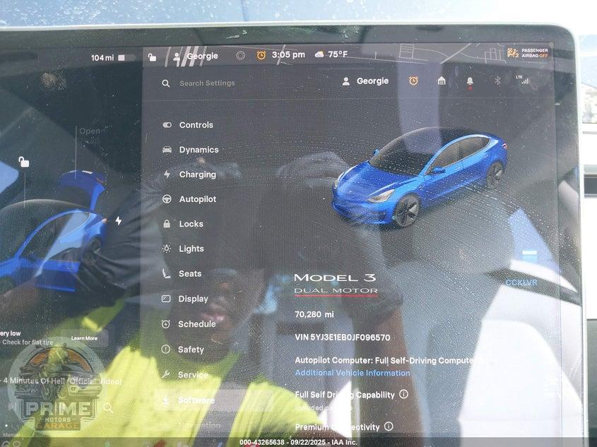 2018 TESLA MODEL 3 LONG RANGE/PERFORMANCE — фото 16