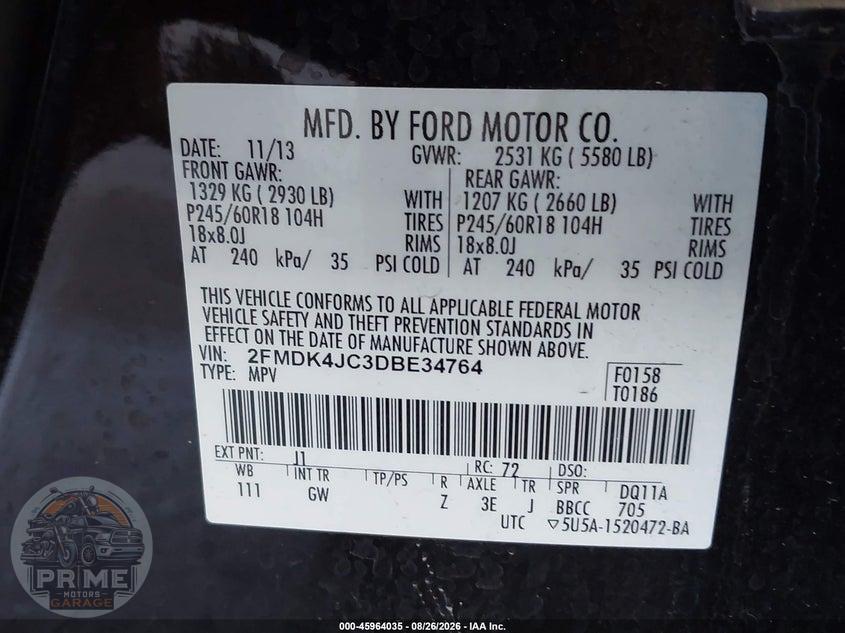 2013 FORD EDGE SEL — фото 9