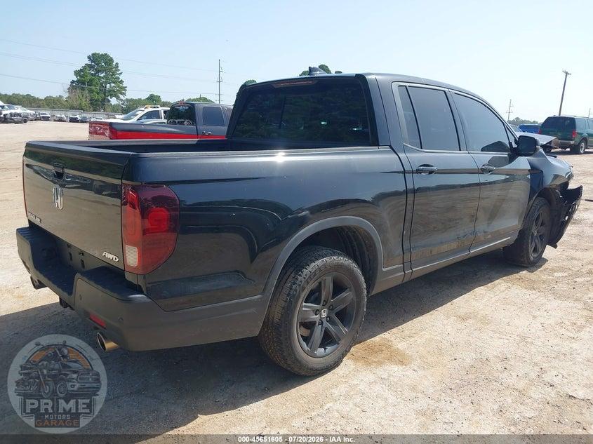 2022 HONDA RIDGELINE BLACK EDITION — фото 4